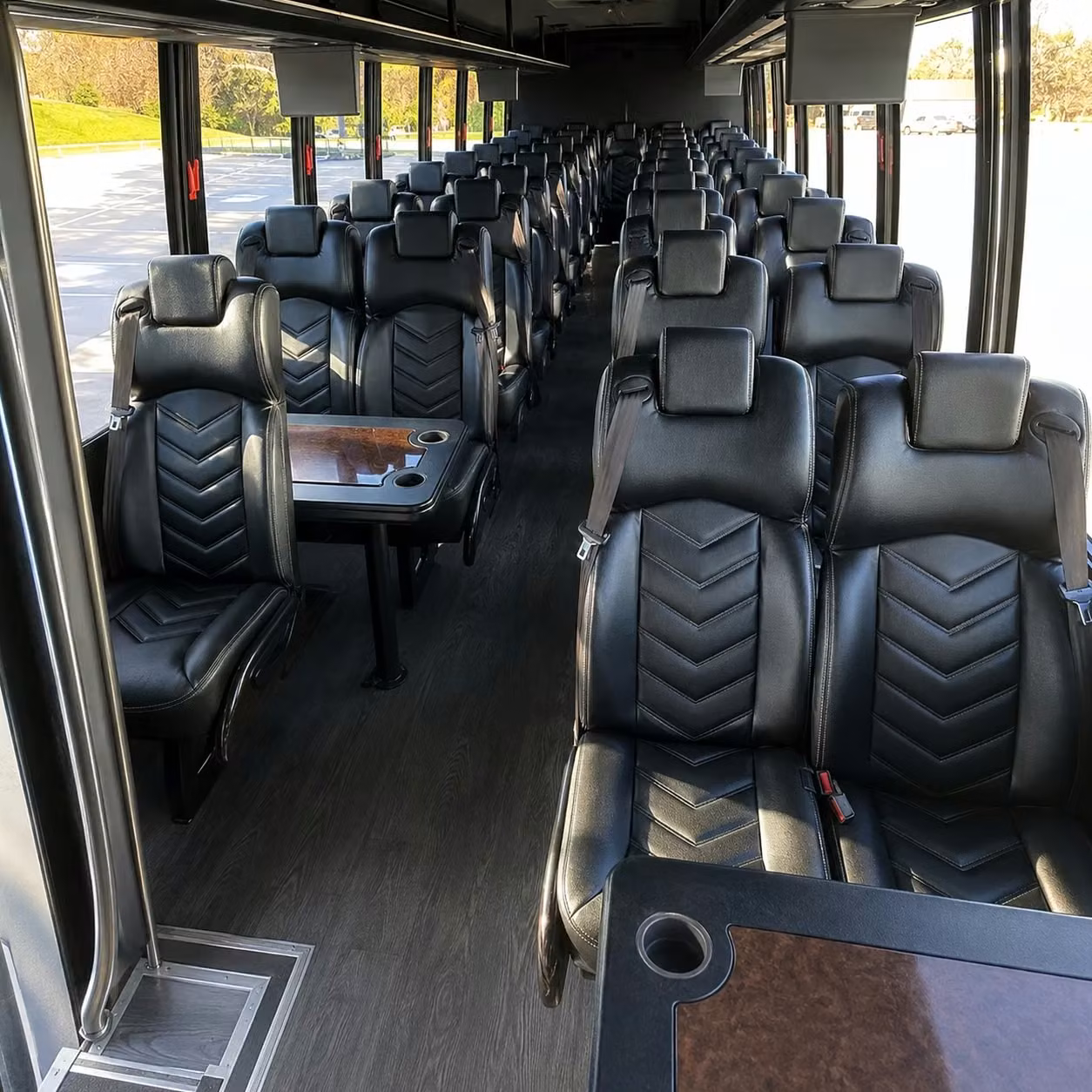 35 passenger minibus interior
